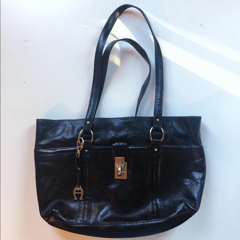 Black Etienne Aigner Purse